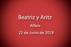 Boda Beatriz y Aritz                             22-06-2019
